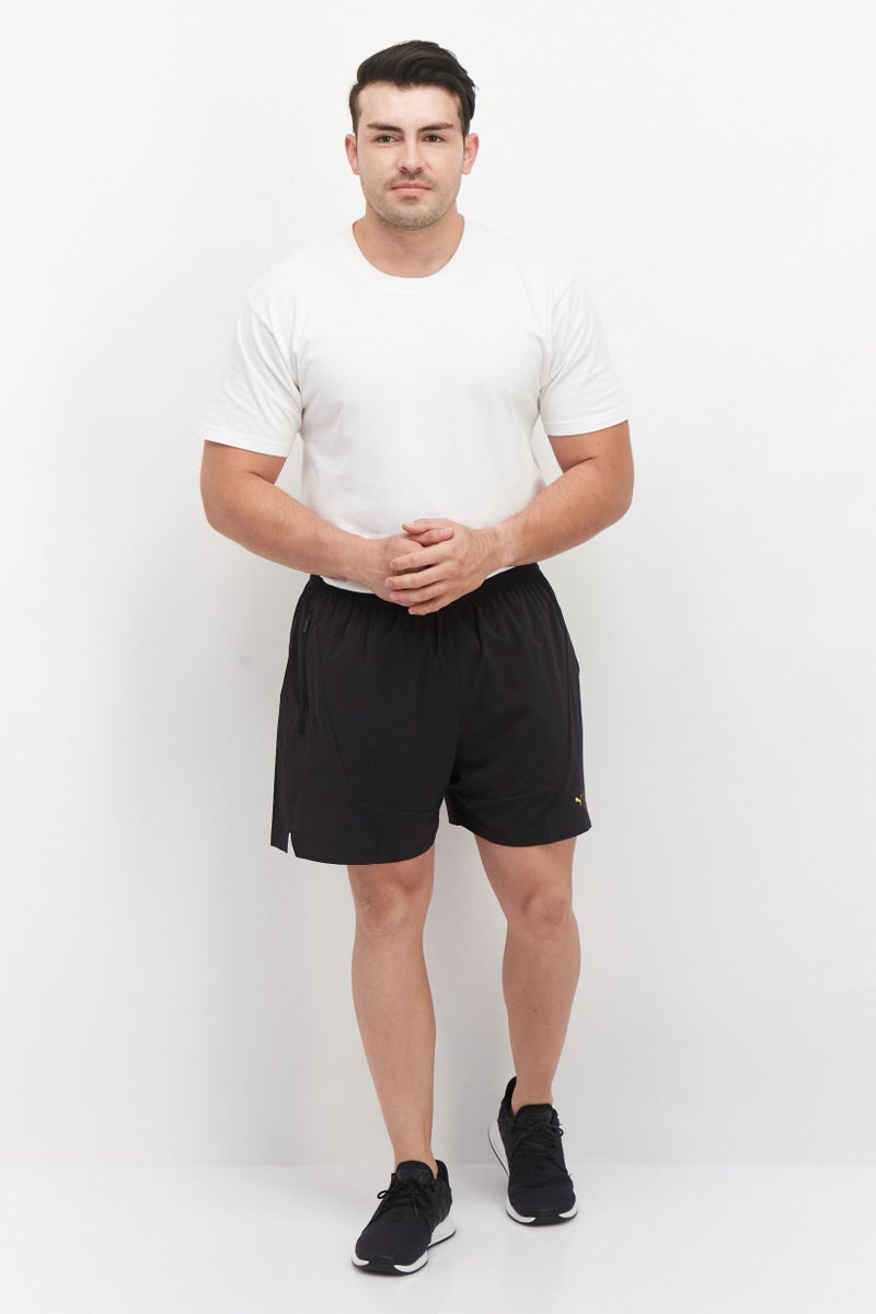 PUMA Men Sportswear Fit Brand Logo Training Shorts, Black - Image 3