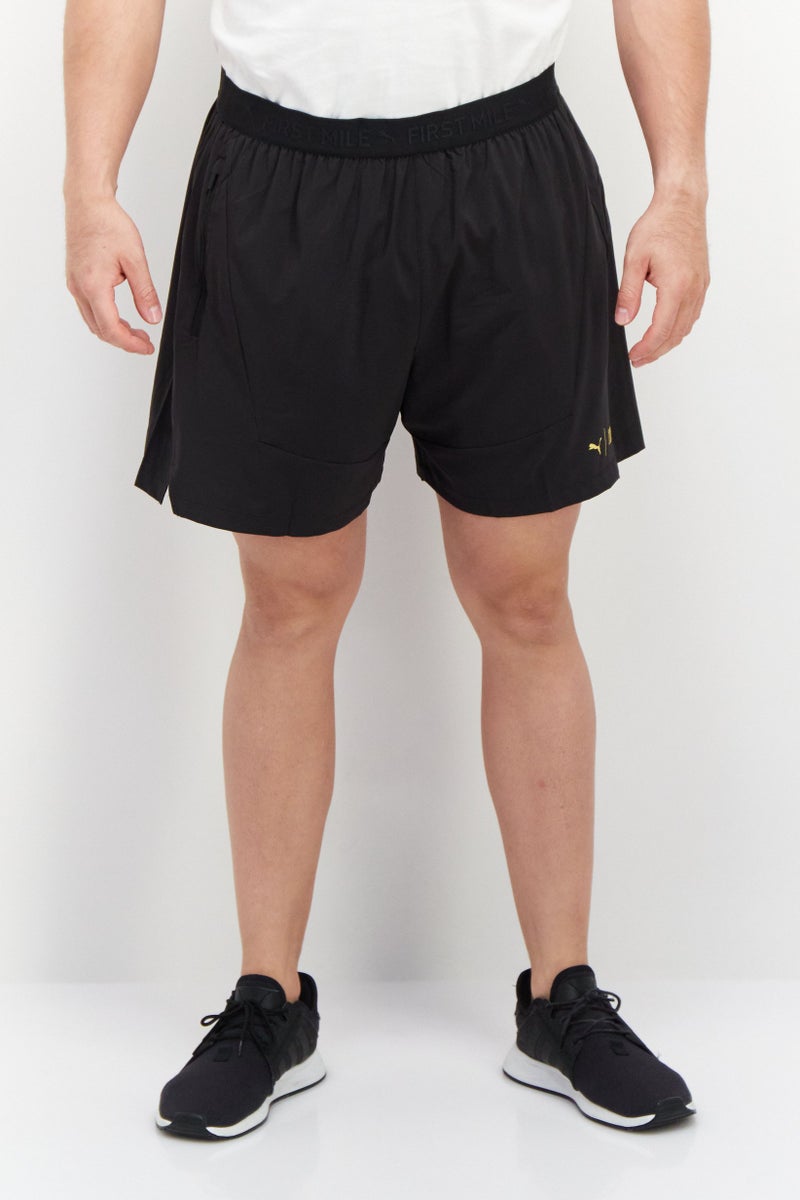 PUMA Men Sportswear Fit Brand Logo Training Shorts, Black - Image 1