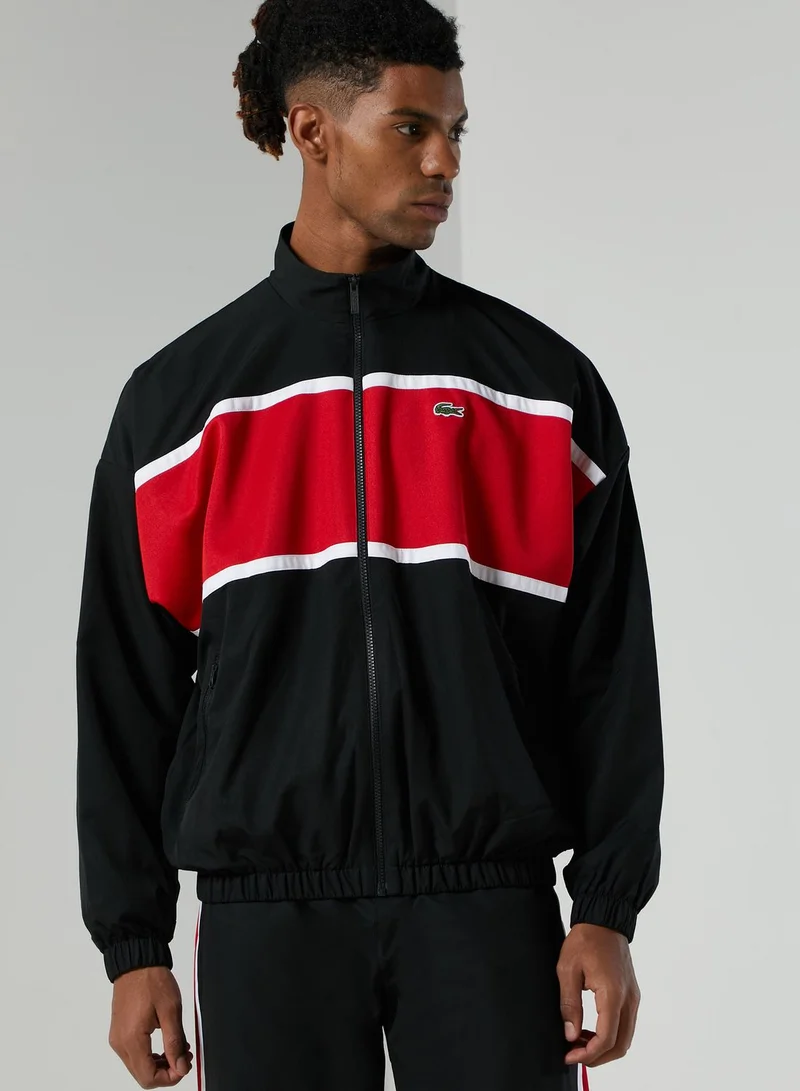 LACOSTE Color Block Tracksuit