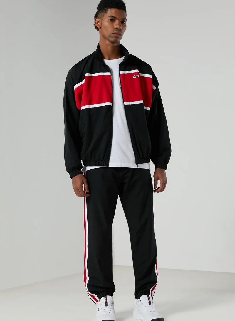 LACOSTE Color Block Tracksuit