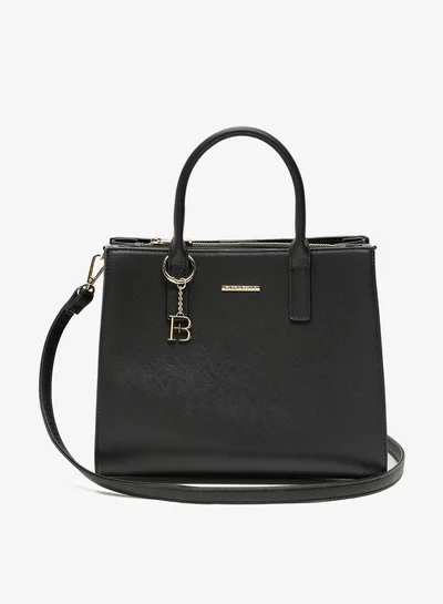 فلورا بيلا من شو إكسبرس Women Solid Tote Bag with Detachable Strap and Zip Closure