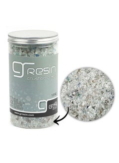 Terrazzo Grade Soft Glass Mixed Colors 1.5 Kg Decorative Aggregate Stones for Countertops