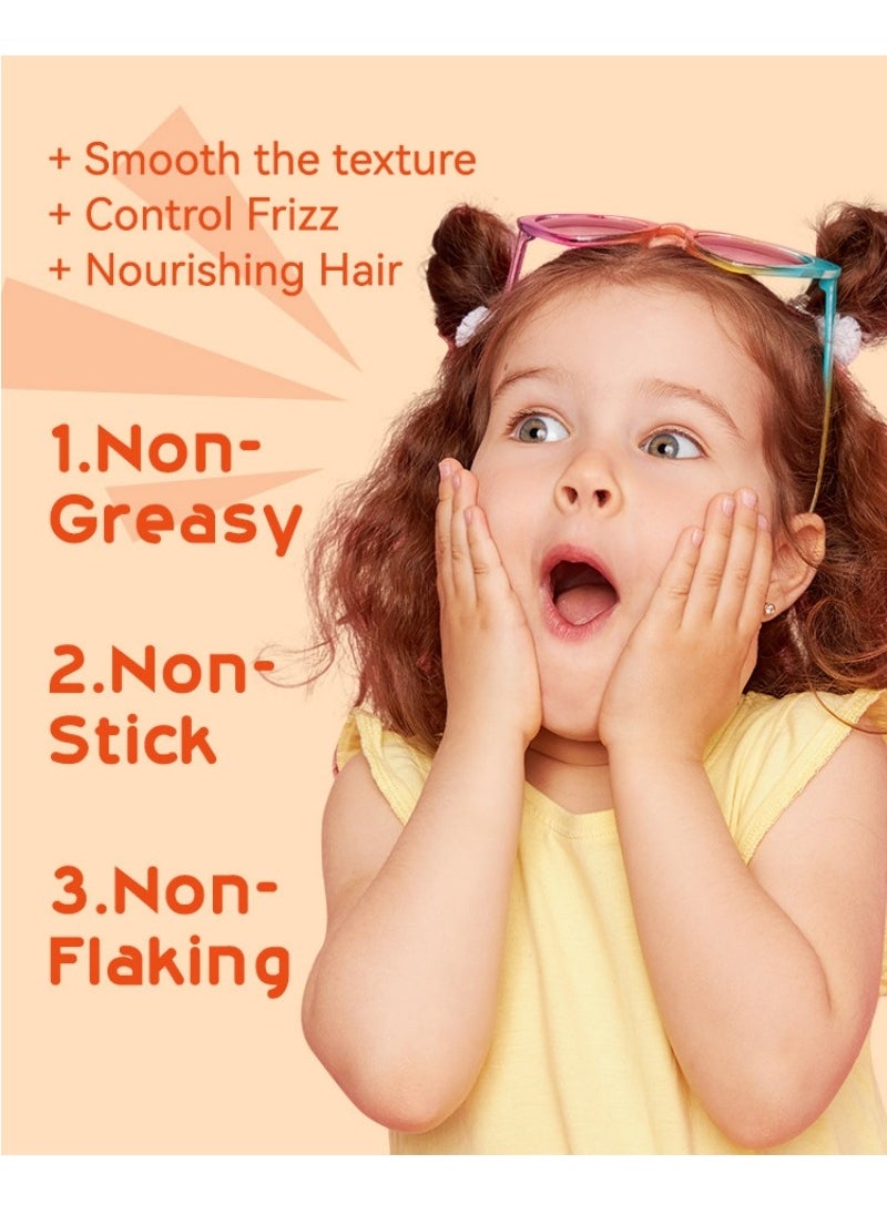 Hair Styling Gel, Kids Broken Hair Finishing Stick Gel，Hair Gel for Toddlers， Kids Light Smell Hair Style Product， Mild Ingredients Designed for Children's Hair, Hair Stick