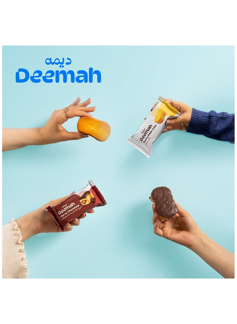 Deemah كيك منحني محشو بالشوكولاتة - Image 2