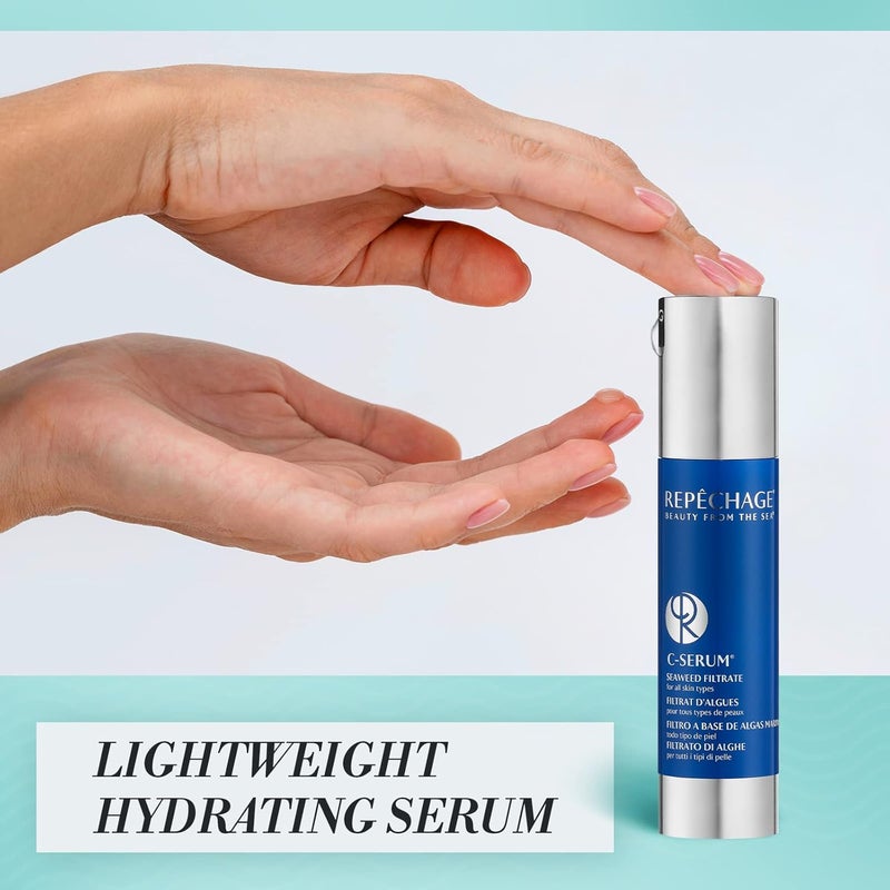 Repechage Facial C Serum for All Skin Types Lightweight OilFree Face Serum Reduce Fine lines  Wrinkles Extra Boost of Hydration Softer  Smoother Replenish Moisture  Glowing skin benefits 50ml - Image 4