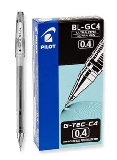 PILOT 12-Piece G-Tec Ultra Fine Roller Pen 0.4mm Tip Black Ink  - Image 1