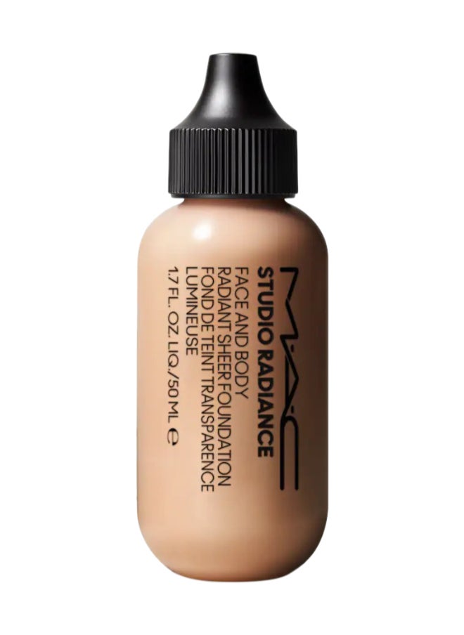 MAC Cosmetics - Studio Radiance Face and Body Radiant Sheer Foundation - N1 - Image 1