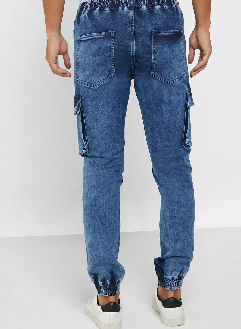 Seventy Five Cargo Jogger Fit Jean