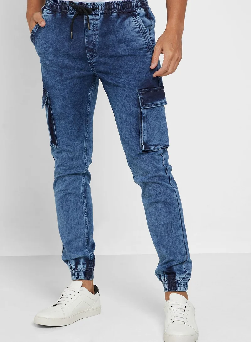 Seventy Five Cargo Jogger Fit Jean