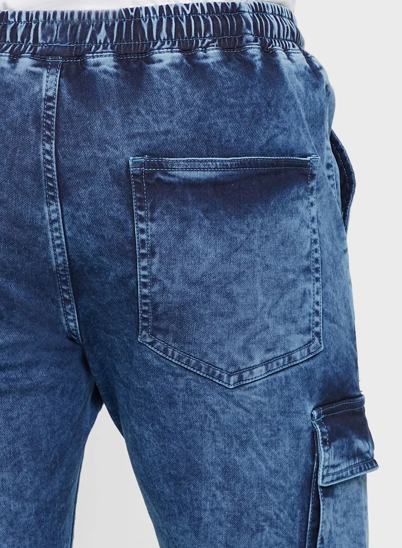 Seventy Five Cargo Jogger Fit Jean