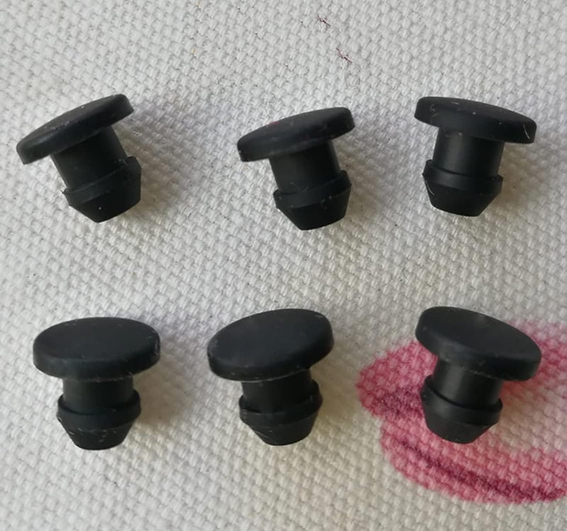 Silicone Hole Plugs Black Snap-On Seal Stopper Rubber Caps - T-Type Blanking End Caps for Industrial Equipment Maintenance - Image 5