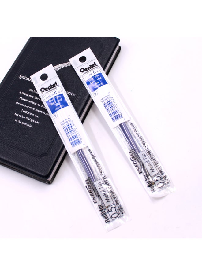 Pentel 0.5Mm Quick-Drying Gel Pen Refills (For Blp75) Lrp5 Blue 12-Pack - Image 4