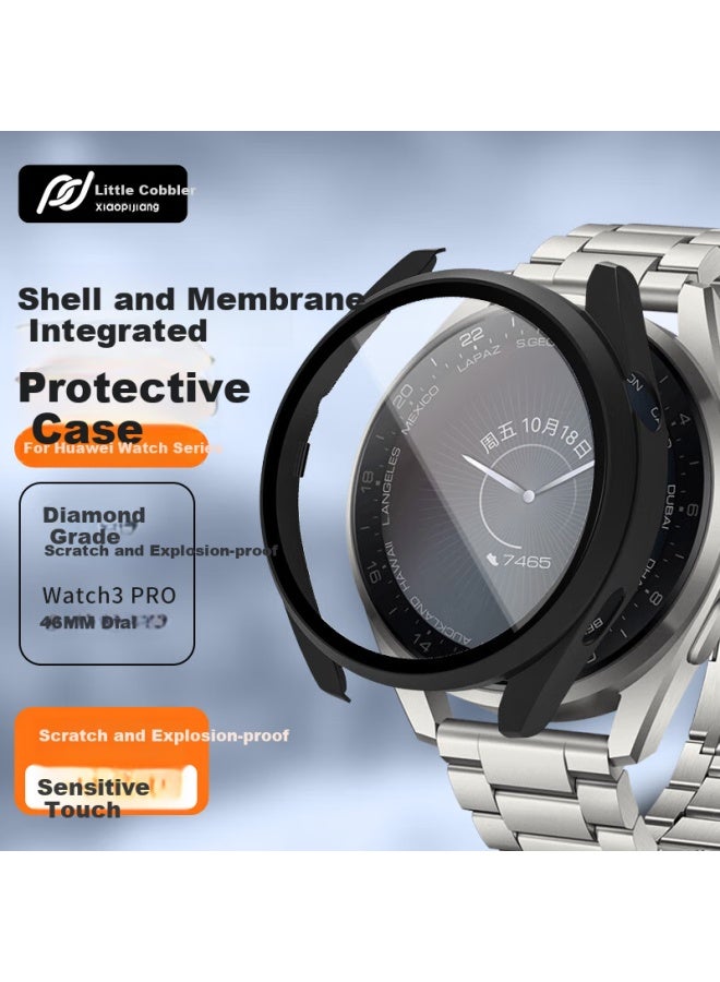 Tinker Xiao Pi Jiang Tempered Glass Screen Protector For Huawei Watch 3 Pro, High Definition, Sensitive Touch, Full Coverage Protection Film, Integrated Watch Case - Image 1