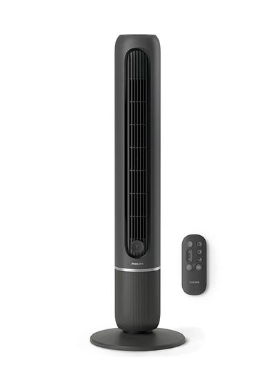 Philips Tower Fan 5000 Series Fan airflow 2.370 m3/h 3 modes 5 speed settings 80° oscillation quiet 24 dB