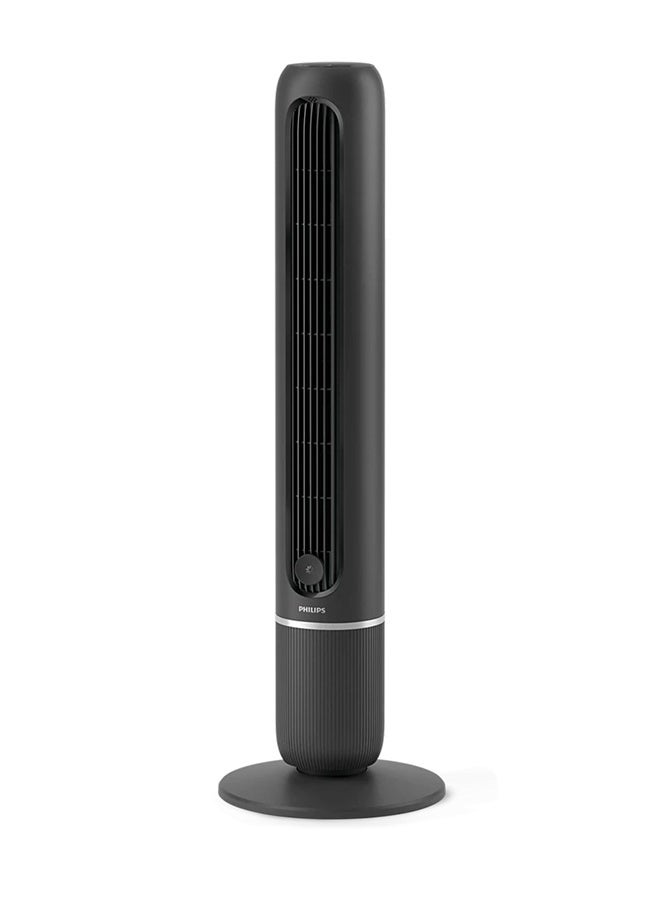 فيليبس Philips Tower Fan 5000 Series,Fan airflow 2.370 m3/h,3 modes, 5 speed settings, 80° oscillation, quiet 24 dB(A), Charcoal Grey - CX5550/01 CX5550/01 grey - Image 3