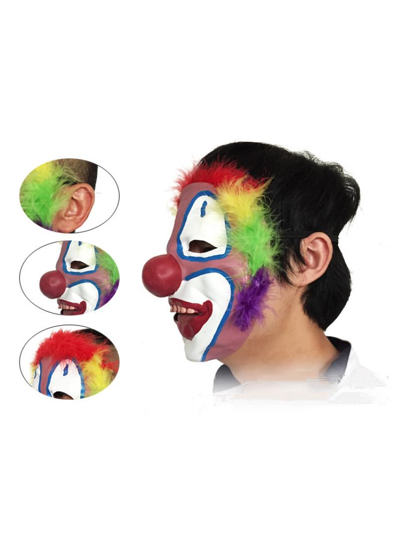general Clown Mask Funny Faces Makeup Ball Performance Props - Image 2