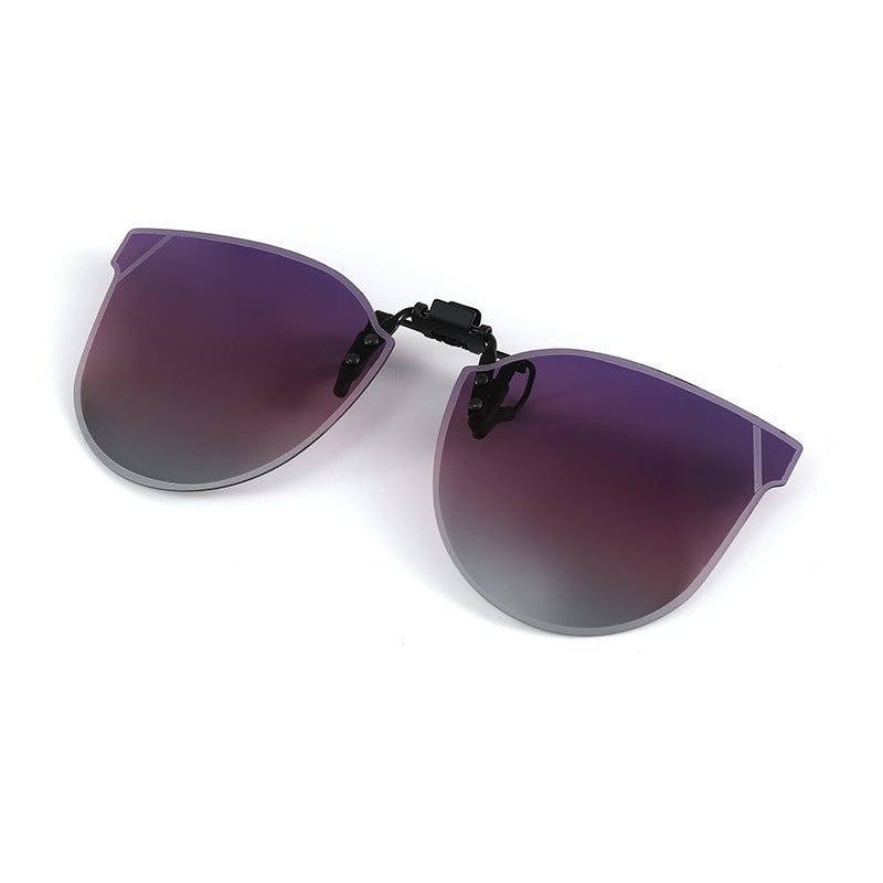Retro Polarized Myopia Glasses Clip Sunshade Uv Sunglasses Outdoor Driving Sh205 - Image 5
