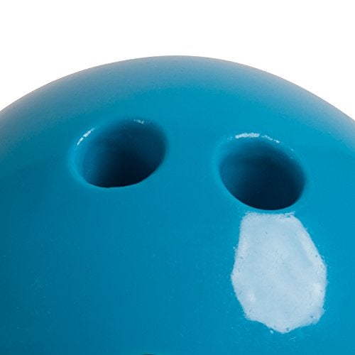 Champion Sports Rubberized Plastic Bowling Ball - 4 LB Blue - Image 2
