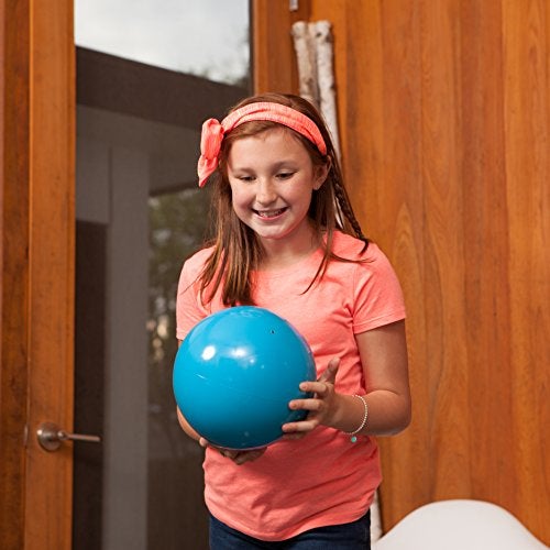 Champion Sports Rubberized Plastic Bowling Ball - 4 LB Blue - Image 4