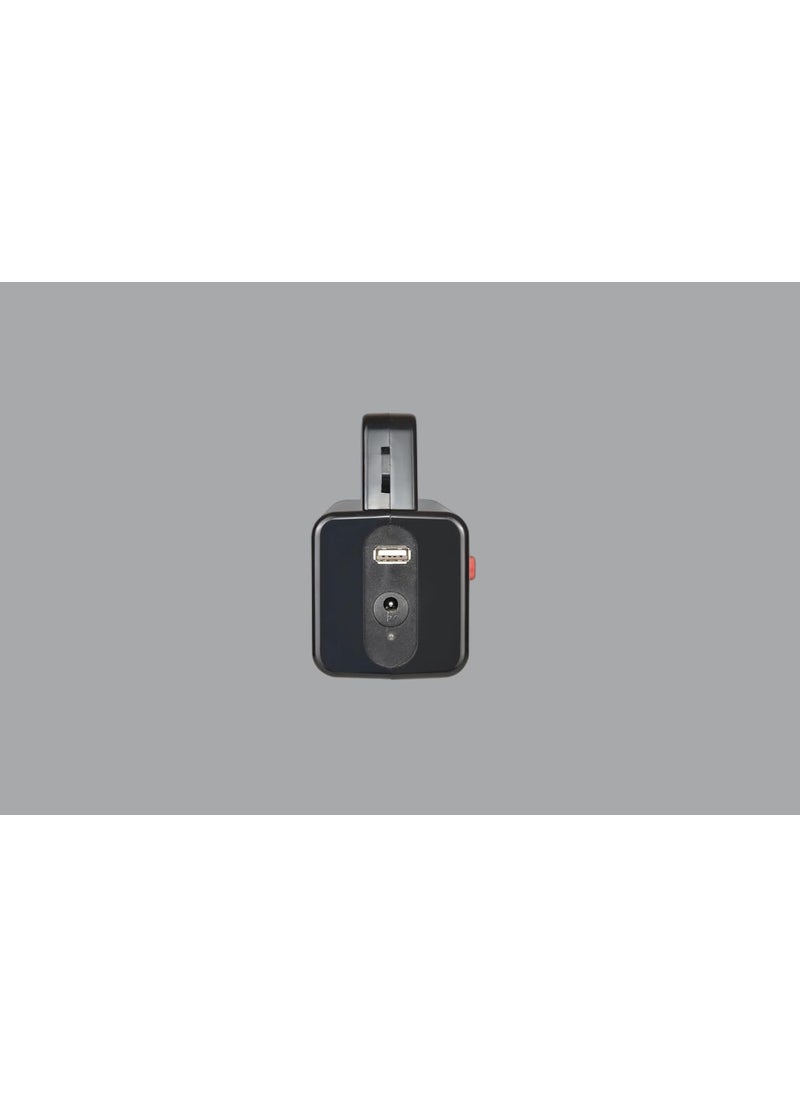 GLOBEAM GLOBEAM Saathi ABS Plastic Rechargeable Emergency Light Torch with 4500 mAh Battery with Long Range Distance Light for Farmers Villagers  - Image 2