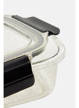 Just Cook Airtight Locktop Speckled Food Storage Container, Black  - Image 3