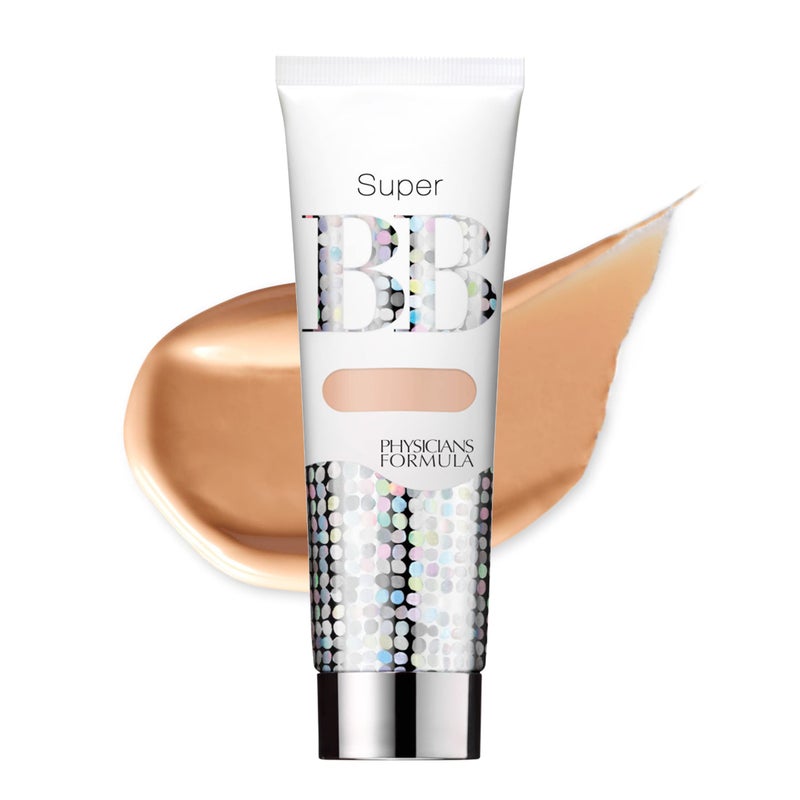 Physicians Formula Super BB Cream. All in 1 Tinted Beauty Balm Foundation Cream, Sheer Moisturizing Coverage, Cruelty Free Light/Medium - Image 1