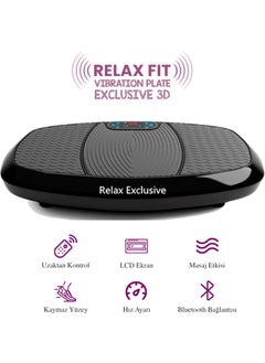 Relax Fit Exclusive 3D Vibration Plate Vibrating Sports Exercise Fitness Equipment  - Image 1