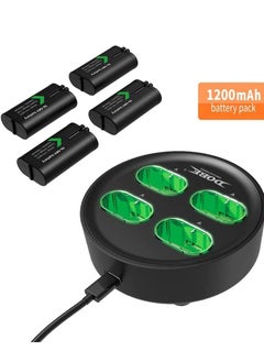 DMG TECH Rechargeable Battery Pack for DMG Xbox Battery Pack One/X/S/Xbox One Elite/Xbox Series X/Xbox Series S with 4 x 1200mAh USB Xbox One Battery Charger, Fast Charge, LED Indicator  - Image 5