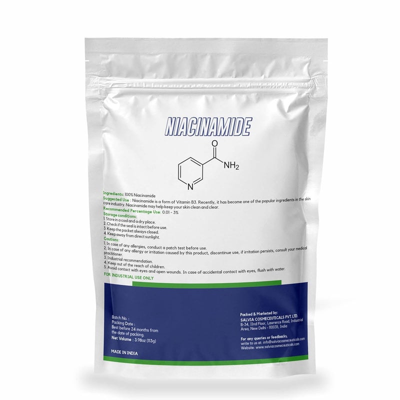 Myoc MYOC Niacinamide Pure Cosmetic Grade Raw material for DIYs Skincare Beauty  Personal Care products  113 gm - Image 2