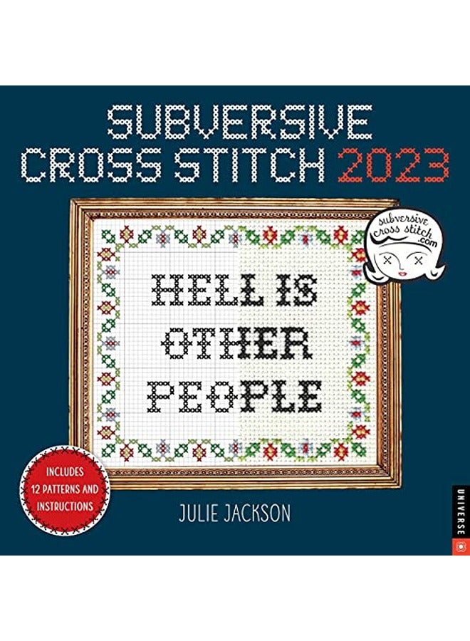 Subversive Cross Stitch 2023 Wall Calendar