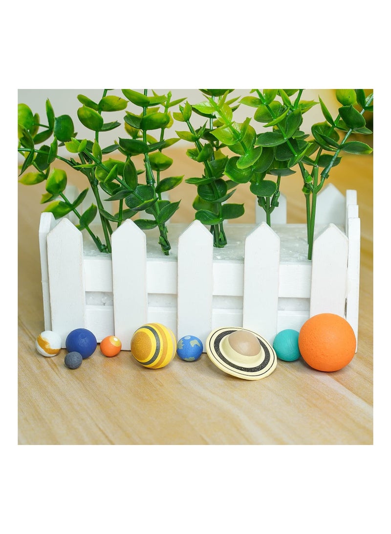 كابتن تيك Nine Planets Model, Solar System Planet, Figure Playsets Collection Educational Toy for Astronomy Enthusiast, Fit for Toddlers and Kids - Image 2