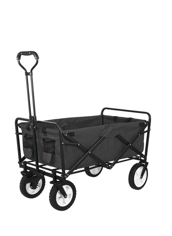 Egardenkart - Foldable Utility Wagon Cart Trolley Utility Grocery Wagon for Camping Shopping - Image 1