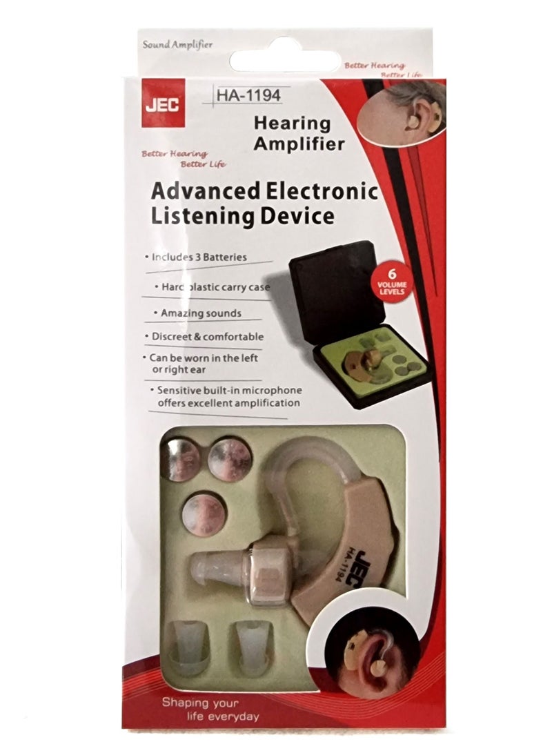 JEC Hearing Aid Sound Amplifier Advanced Electronic Listening Device - Image 2