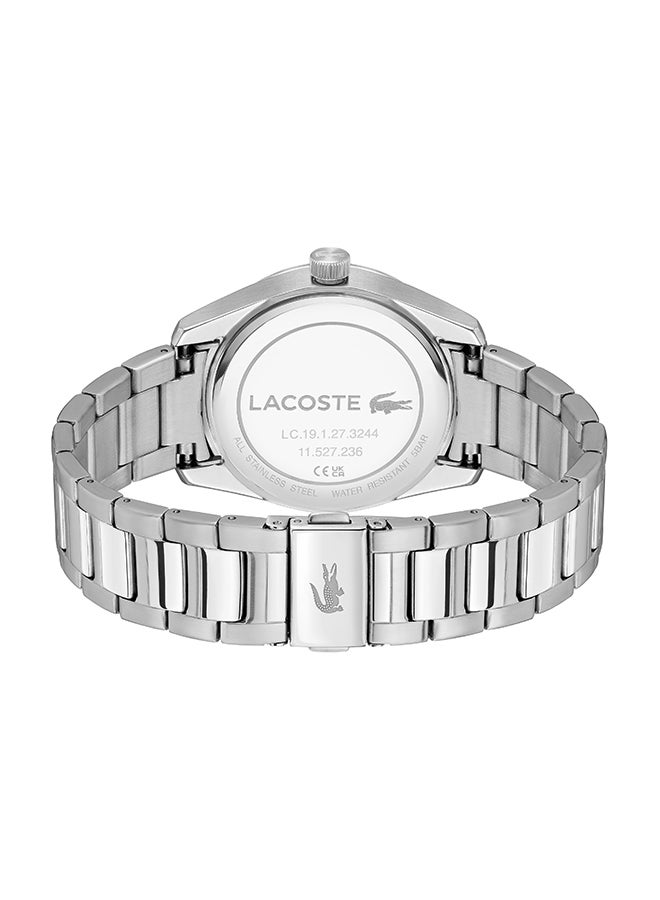 LACOSTE ROUND ANALOG MEN'S BLUE CASE WATCH - 2011424 - Image 2