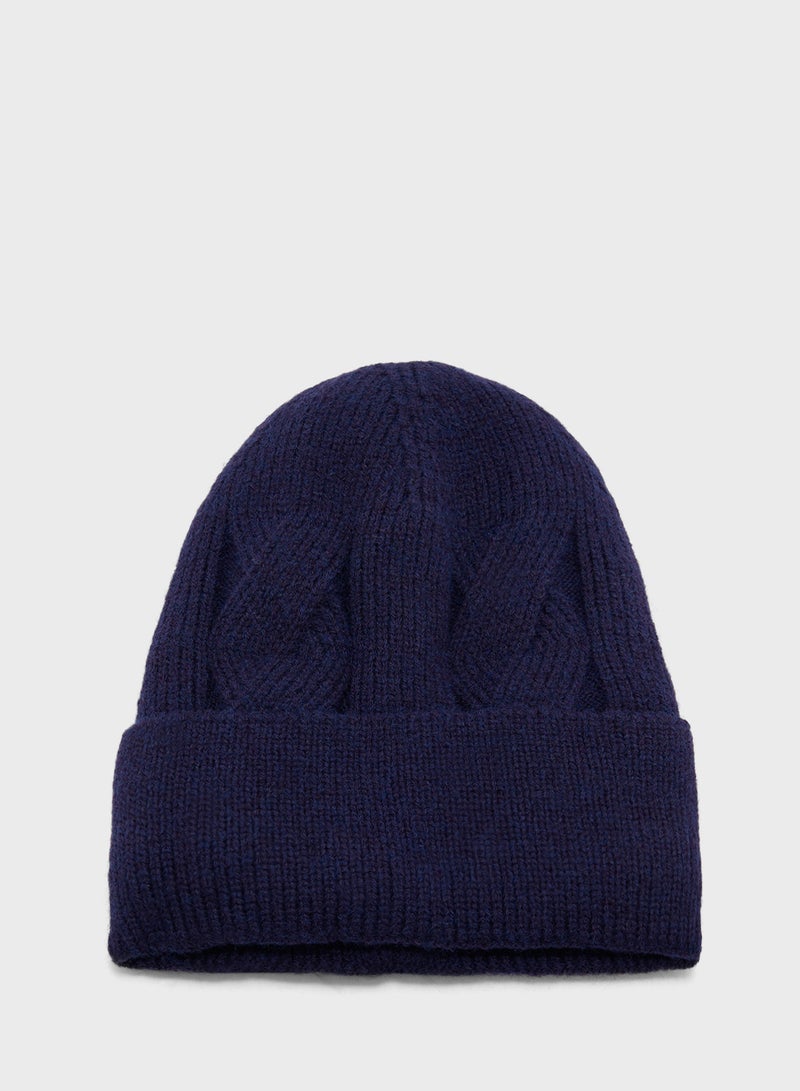Robert Wood Casual Knitted Beanie - Image 1