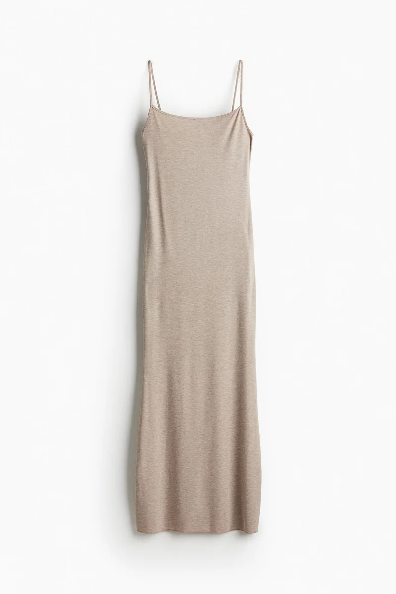 H&M Strappy Ribbed Dress
