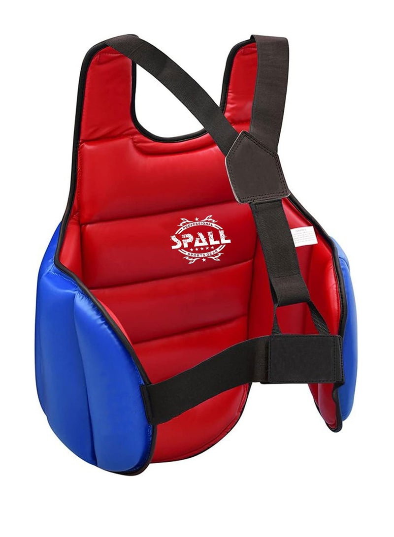 سبال واقي صدر الملاكمة واقي الجسم والعتاد مثالي لفنون الدفاع عن النفس مواي تاي تايكوندو كيك بوكسينغ جيم أكاديمي مدرسة مثالية للرجال والنساء - Image 3