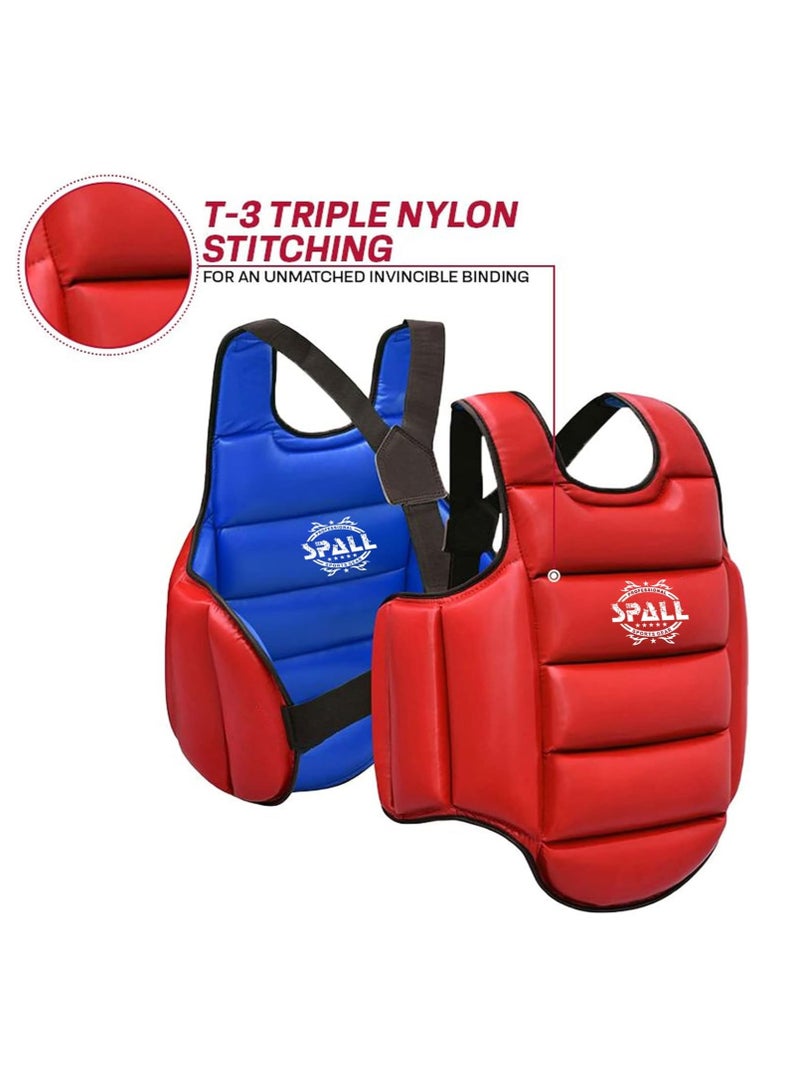 سبال واقي صدر الملاكمة واقي الجسم والعتاد مثالي لفنون الدفاع عن النفس مواي تاي تايكوندو كيك بوكسينغ جيم أكاديمي مدرسة مثالية للرجال والنساء - Image 5
