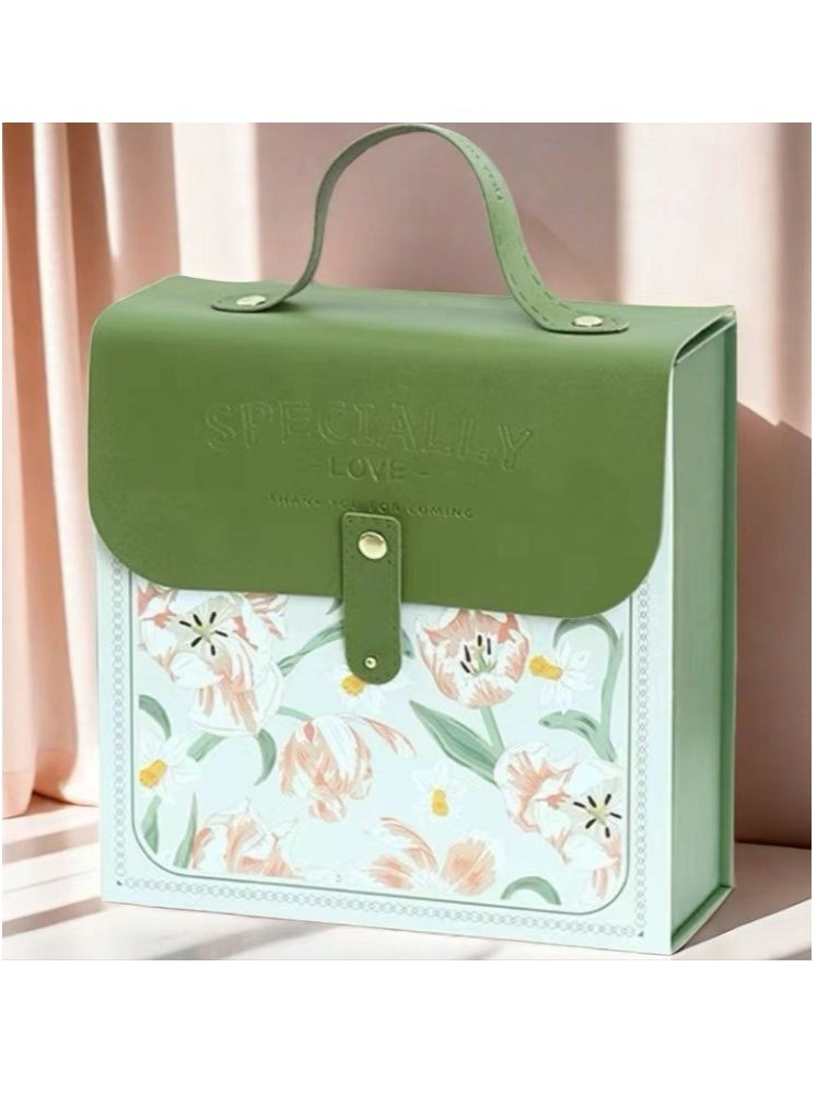 OASIS-TH Gift Box, Folding Gift Boxes for Presents With Lid, Luxry Gift Box Size 24X24X9CM  - Image 2