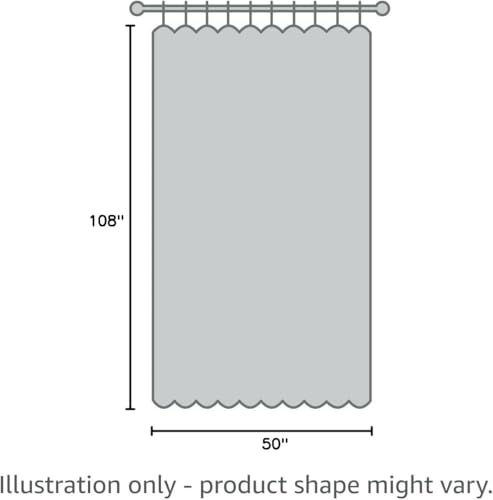 HPD Half Price Drapes Heavy Faux Linen Light Filtering Curtains for Bedroom 108 Inches Long (1 Panel) - Rod Pocket Curtains for Living Room - Window Curtains Home Decor - 50 X 108, Rice White - Image 3