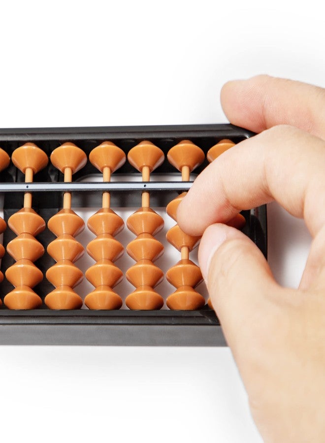 Black long Di fang Digital Standard Abacus-17.8 cm-Professional 11-Column Soroban Calculator (Functional and Educational Tool) - Image 4
