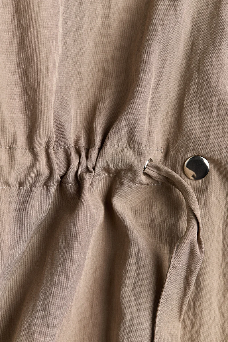 H&M  Drawstring-detail viscose-blend jacket for Women | Best Price UAE