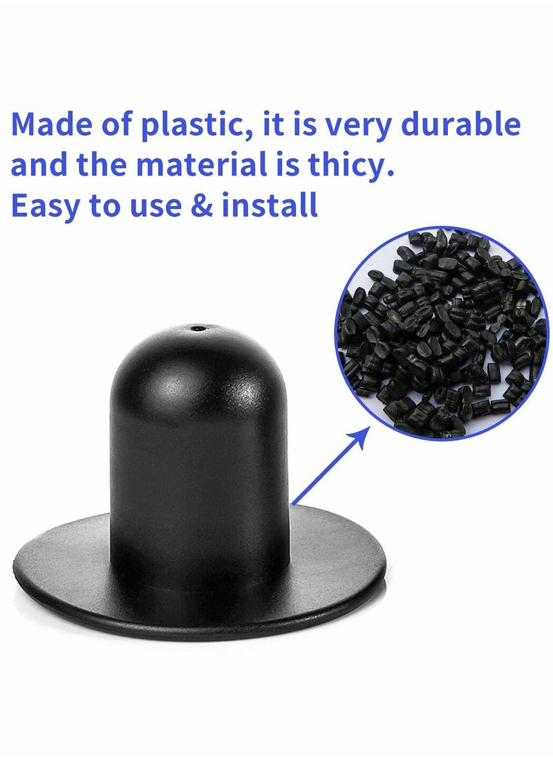 Generic Pool Wall Valve Plug Pool Replacement Accessories Filter Pump Hole Plug Wall Plug Replacement Ground Swimming Pool Fitting Filter Pump Strainer Hole Plug Stopper for Intex Bestway Pools 4 Pack  - Image 5