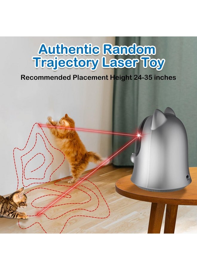 BENTOPAL - BENTOPAL Cat Toys Laser with Real Random Trajectory (Silvery) - Image 1