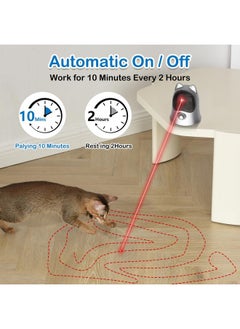 BENTOPAL BENTOPAL Cat Toys Laser with Real Random Trajectory (Silvery)  - Image 2