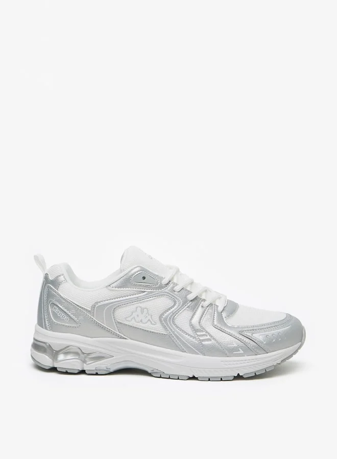 Kappa Men's Logo Detail Lace-Up Sports Shoes