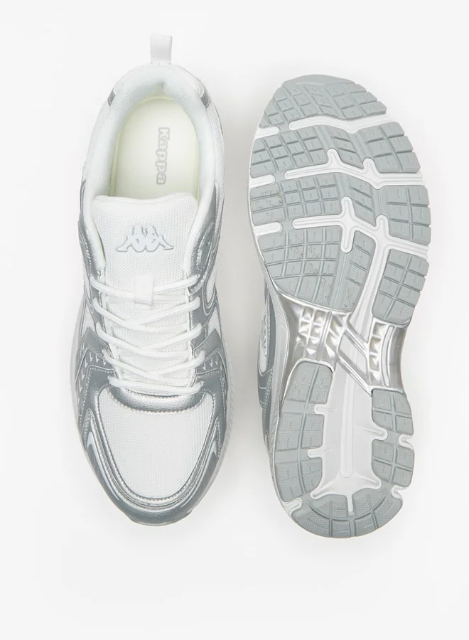 Kappa Men's Logo Detail Lace-Up Sports Shoes