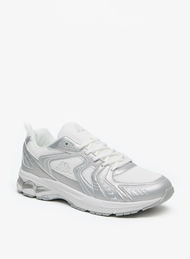 Kappa Men's Logo Detail Lace-Up Sports Shoes
