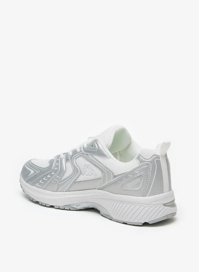 Kappa Men's Logo Detail Lace-Up Sports Shoes