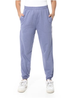 Andora Elastic Waist Plain Pants _ Iris Purple  - Image 1